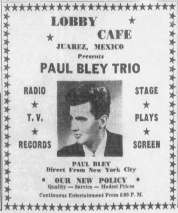 Advertisement in The El Paso Times