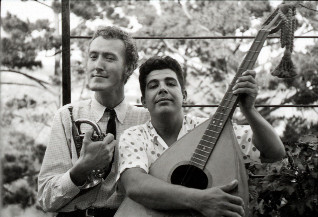 William Claxton, Joe Castro at Falcon Lair